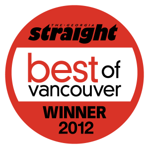 The Georgia Straight Best of Vancouver - Best Local Twitterer Winner 2012 - Best Local Blog Runner-Up