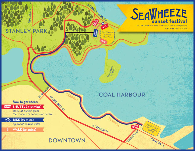 SeaWheeze Sunset Festival