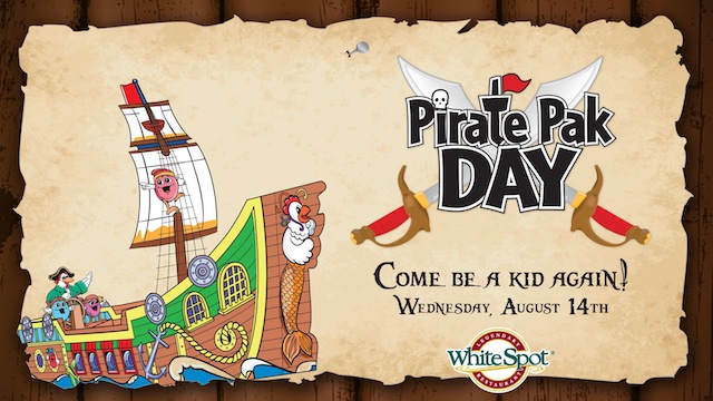 WHITE SPOT - Adult Pirate Pak available August 14