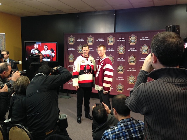 Senators, Canucks unveil Heritage Classic jerseys