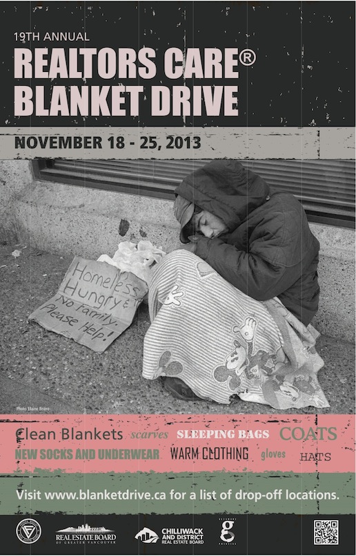 VancouverBlanketDriveDonations