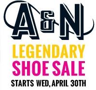 Army and Navy Shoe Sale 2014