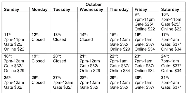 FrightNights2015Dates