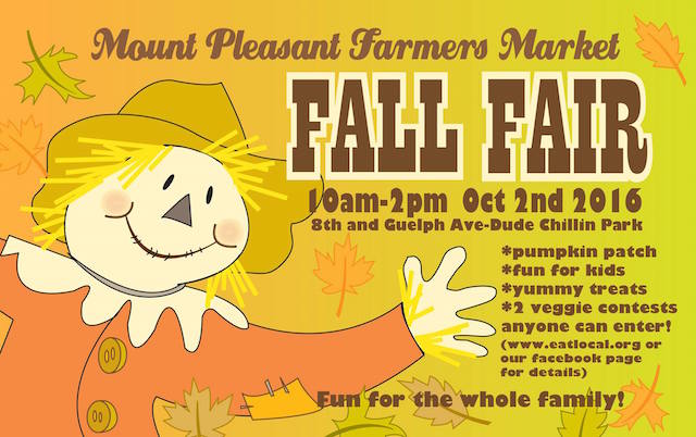 Fall Fair at Mount Pleasant Farmers Market