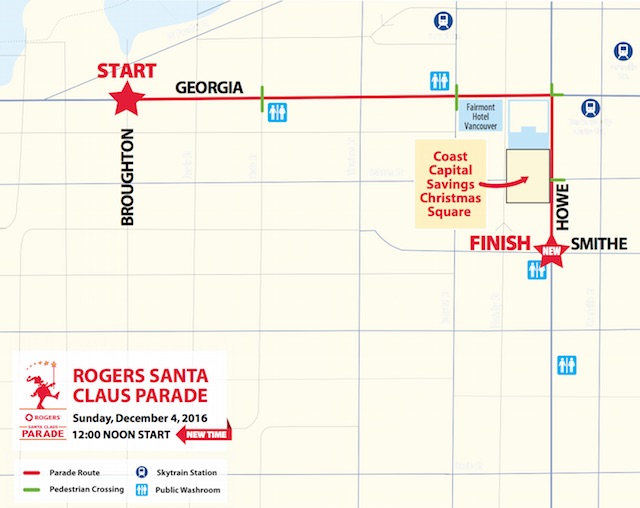 Rogers Santa Claus Parade Vancouver