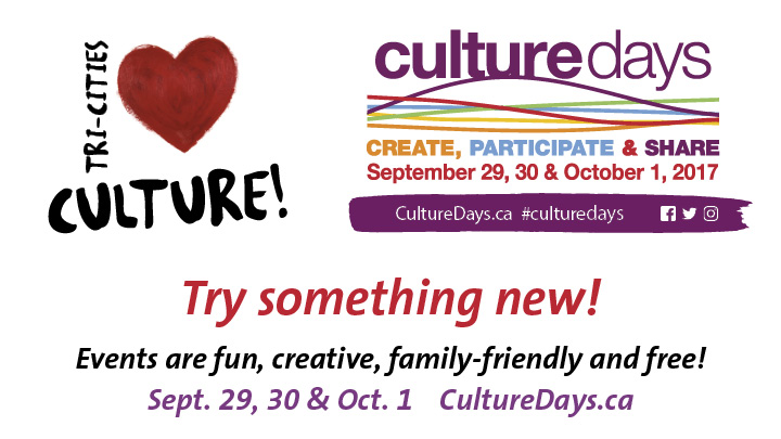 Tri-Cities Culture Days: Coquitlam